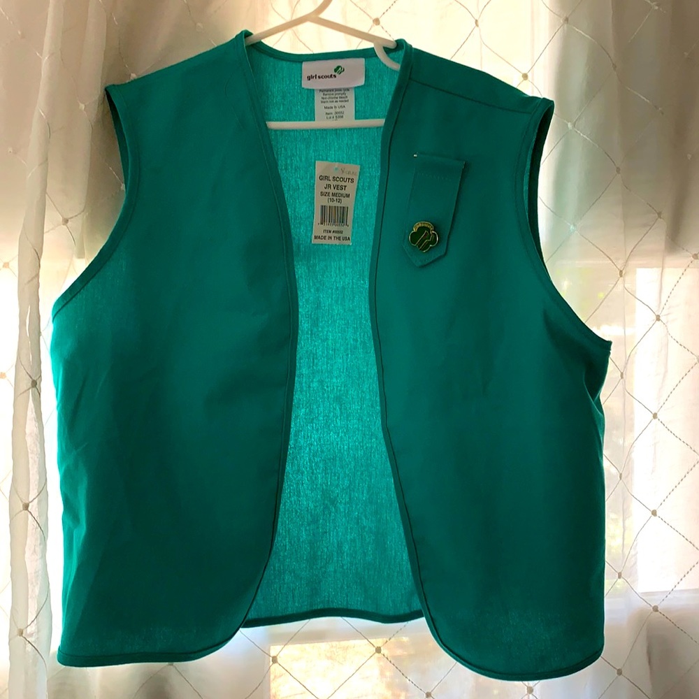 NWT Girl Scout Junior vest
